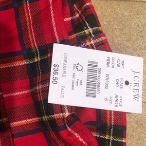 JCrew Tartan Turtleneck